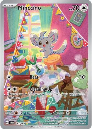 Minccino - 182/162 182 - SV05 Temporal Forces Holofoil - Poke-Collect