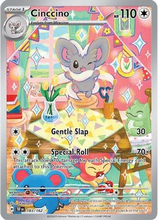 Cinccino - 183/162 183 - SV05 Temporal Forces Holofoil - Poke-Collect