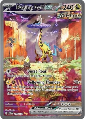 Raging Bolt ex 208 - SV05 Temporal Forces Holofoil