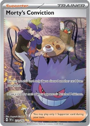 Morty's Conviction - 211/162 211 - SV05 Temporal Forces Holofoil - Poke-Collect