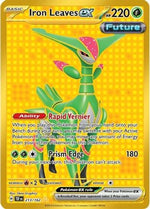 Iron Leaves ex - 213/162 213 - SV05 Temporal Forces Holofoil - Poke-Collect