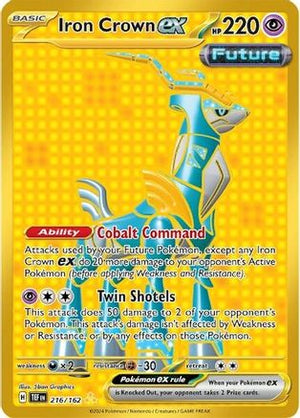 Iron Crown ex - 216/162 216 - SV05 Temporal Forces Holofoil - Poke-Collect