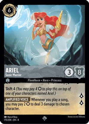 Ariel - Sonic Warrior (175/204) - Ursulas Return