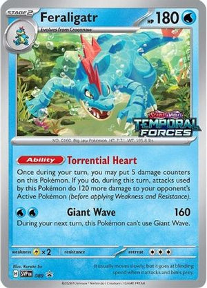 Feraligatr - 089 (Prerelease) 89 - SV Scarlet & Violet Promo Cards Holofoil - Poke-Collect