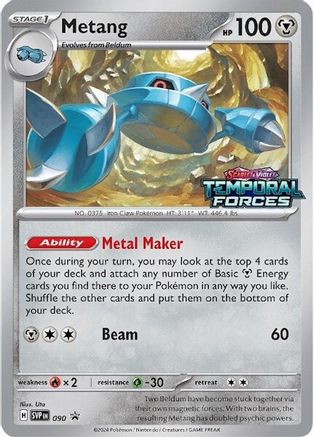 Metang - 090 (Prerelease) 90 - SV Scarlet & Violet Promo Cards Holofoil - Poke-Collect