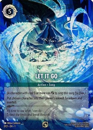 Let It Go (2) - Disney Lorcana Promo Cards Holofoil