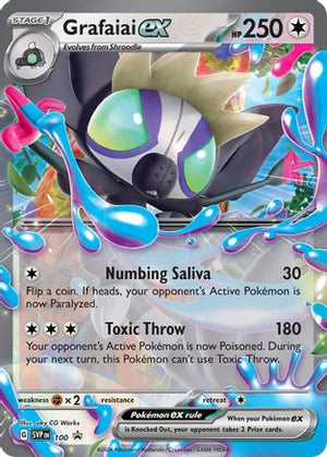 Grafaiai ex - 100 100 - SV Scarlet & Violet Promo Cards Holofoil - Poke-Collect
