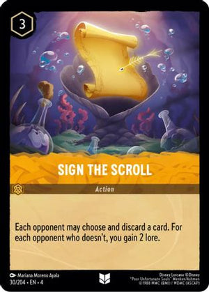 Sign the Scroll (30/204) - Ursulas Return