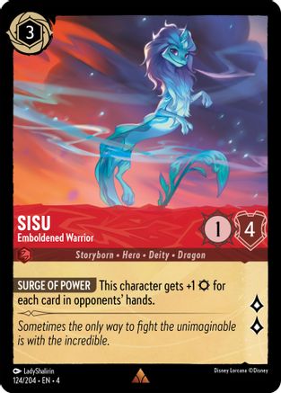 Sisu - Emboldened Warrior (124/204) - Ursulas Return - Poke-Collect