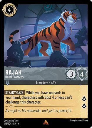 Rajah - Royal Protector (192/204) - Ursulas Return Cold Foil - Poke-Collect