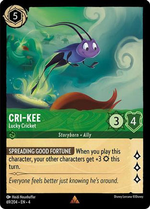 Cri-Kee - Lucky Cricket (69/204) - Ursulas Return