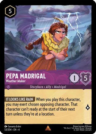 Pepa Madrigal - Weather Maker (53/204) - Ursulas Return