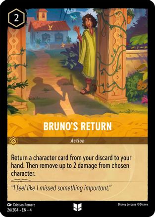 Bruno's Return (26/204) - Ursulas Return Cold Foil