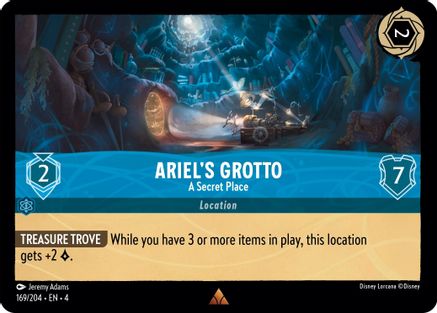 Ariel's Grotto - A Secret Place (169/204) - Ursulas Return Cold Foil