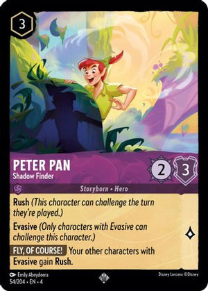 Peter Pan - Shadow Finder (54/204) - Ursulas Return Cold Foil