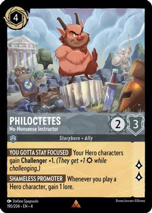 Philoctetes - No-Nonsense Instructor (190/204) - Ursulas Return Cold Foil