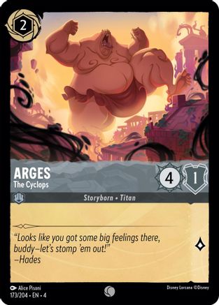 Arges - The Cyclops (173/204) - Ursulas Return Cold Foil