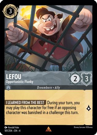 LeFou - Opportunistic Flunky (181/204) - Ursulas Return - Poke-Collect