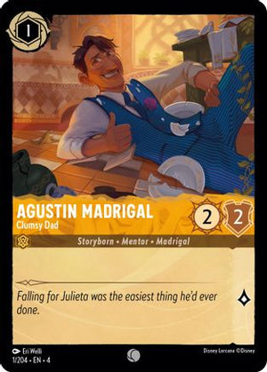 Agustin Madrigal - Clumsy Dad (1/204) - Ursulas Return Cold Foil