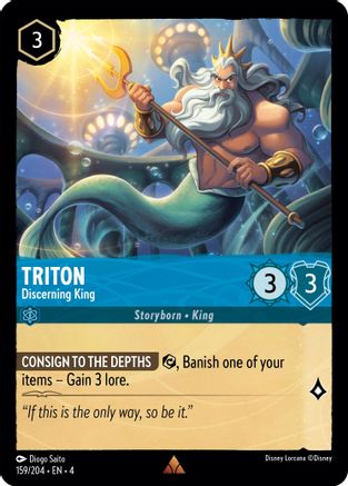 Triton - Discerning King (159/204) - Ursulas Return