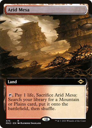 Arid Mesa (MH2-475) - Modern Horizons 2: (Extended Art) Foil - Poke-Collect