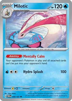 Milotic 50 - SV06 Twilight Masquerade Reverse Holofoil - Poke-Collect