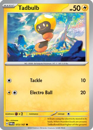 Tadbulb 73 - SV06 Twilight Masquerade - Poke-Collect
