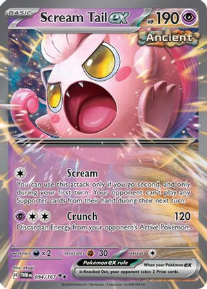 Scream Tail ex - 094/167 94 - SV06 Twilight Masquerade Holofoil - Poke-Collect
