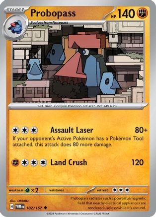 Probopass - 102/167 102 - SV06 Twilight Masquerade - Poke-Collect