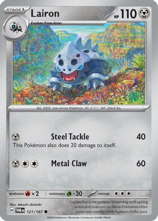 Lairon - 121/167 121 - SV06 Twilight Masquerade - Poke-Collect