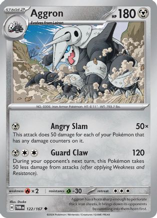 Aggron 122 - SV06 Twilight Masquerade - Poke-Collect