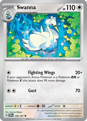 Swanna 140 - SV06 Twilight Masquerade - Poke-Collect