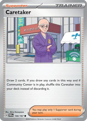 Caretaker - 144/167 144 - SV06 Twilight Masquerade Reverse Holofoil - Poke-Collect