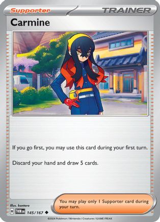 Carmine - 145/167 145 - SV06 Twilight Masquerade - Poke-Collect