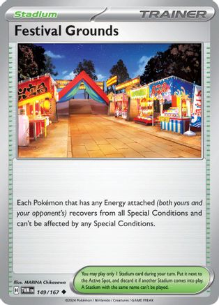 Festival Grounds 149 - SV06 Twilight Masquerade Reverse Holofoil - Poke-Collect