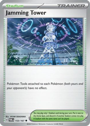 Jamming Tower 153 - SV06 Twilight Masquerade Reverse Holofoil - Poke-Collect