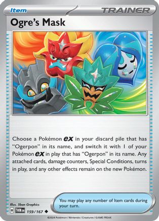 Ogre's Mask 159 - SV06 Twilight Masquerade - Poke-Collect