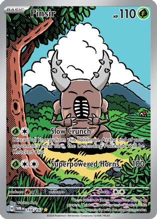 Pinsir - 168/167 168 - SV06 Twilight Masquerade Holofoil - Poke-Collect