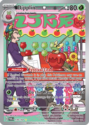 Dipplin - 170/167 170 - SV06 Twilight Masquerade Holofoil - Poke-Collect