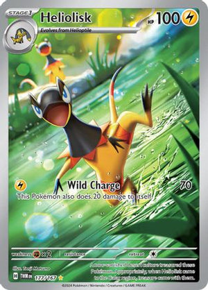 Heliolisk - 177/167 177 - SV06 Twilight Masquerade Holofoil - Poke-Collect