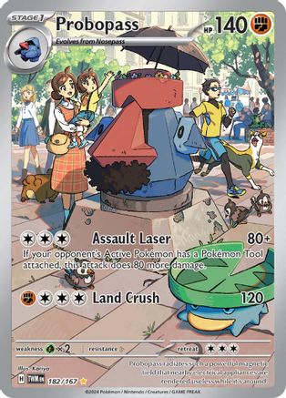 Probopass - 182/167 182 - SV06 Twilight Masquerade Holofoil - Poke-Collect