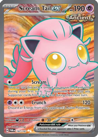 Scream Tail ex - 197/167 197 - SV06 Twilight Masquerade Holofoil - Poke-Collect