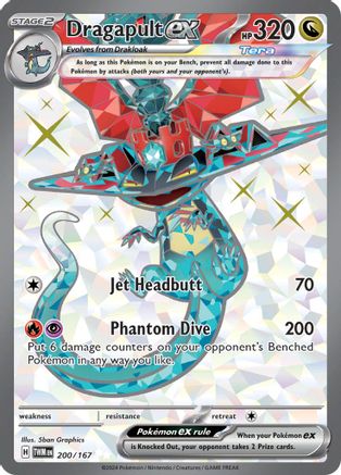 Dragapult ex - 200/167 200 - SV06 Twilight Masquerade Holofoil - Poke-Collect