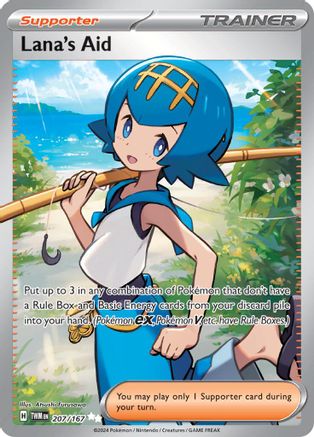 Lana's Aid - 207/167 207 - SV06 Twilight Masquerade Holofoil - Poke-Collect