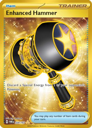 Enhanced Hammer - 224/167 224 - SV06 Twilight Masquerade Holofoil - Poke-Collect
