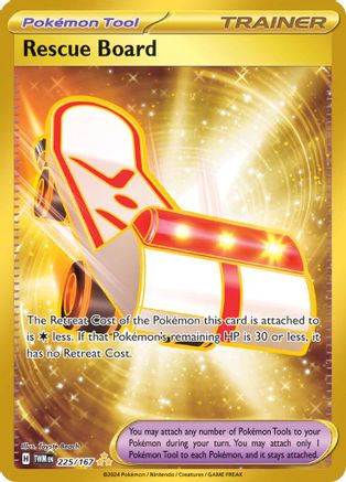 Rescue Board 225 - SV06 Twilight Masquerade Holofoil - Poke-Collect