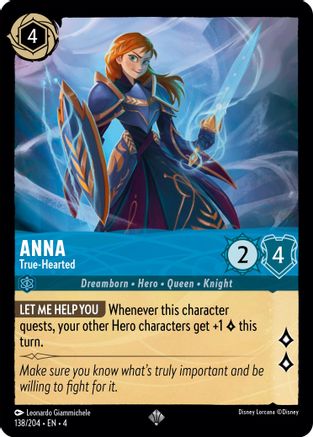 Anna - True-Hearted (138/204) - Ursulas Return Cold Foil