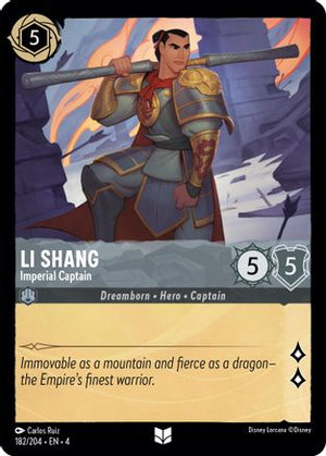 Li Shang - Imperial Captain (182/204) - Ursulas Return Cold Foil