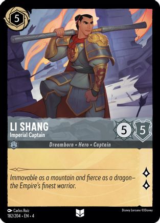 Li Shang - Imperial Captain (182/204) - Ursulas Return