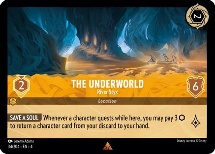 The Underworld - River Styx (34/204) - Ursulas Return Cold Foil - Poke-Collect